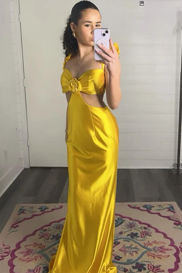 Robe de soirée sirène sexy à épaules dénudées violette TP1313