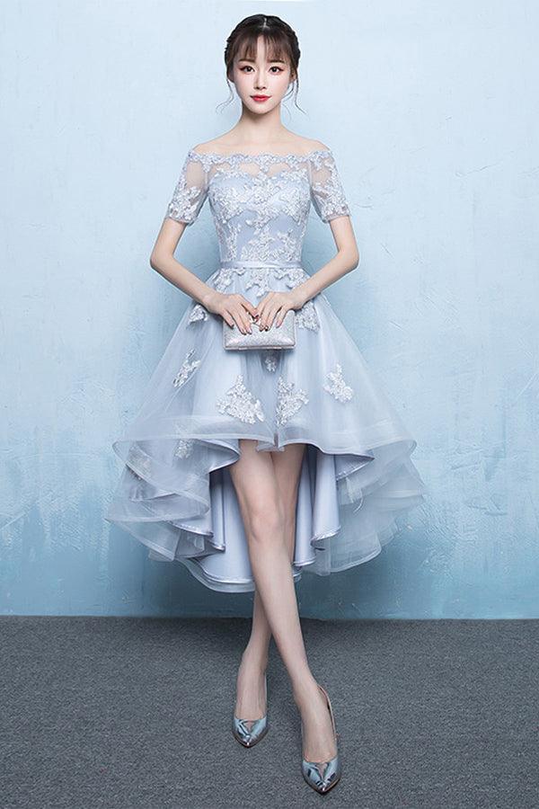 Short front long tail outlet dress