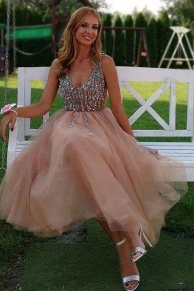 Sweetheart Strapless Lace Appliques Short Homecoming Dresses, HD0117