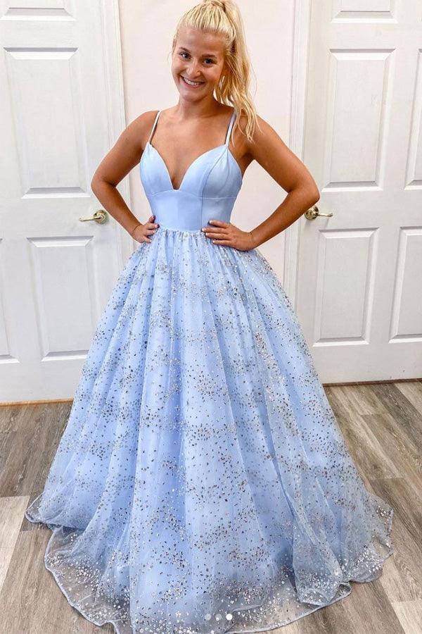 Robe sequin bleu sale