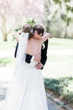Elegant Sweetheart Mermaid Sweep Train Tiered Wedding Dress TN0052 - Tirdress