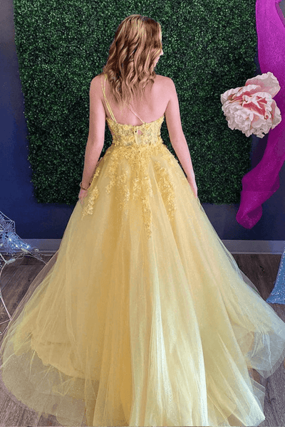 Yellow occasion dress on sale