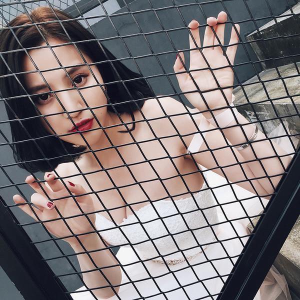 Sweetheart A-line Lace Tulle Wedding Dresses With Court Train WD091 - Tirdress