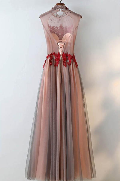 red bridesmaid dresses with black sash Hattie – A & M Enterprises Bridal