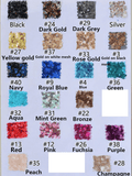 Navy Blue V-Neck Mermaid Long Sleeve Sequin Prom Dresses TP1106 - Tirdress
