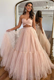 A-Line Sweetheart Long Prom Dress With Detachable Sleeves TP1296-Tirdress