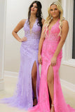 Halter Neck Mermaid Prom Dresses Stunning Formal Dresses TP1295-Tirdress