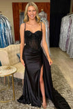 Spaghetti Straps Sweetheart Pleated Royal Blue Prom Dress TP1426-Tirdress