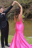 Spaghetti Straps Appliques Mermaid  Light Blue Prom Dress TP1423-Tirdress