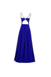 A-line Tulle Bridesmaid Evening Party Prom Ball Gown PG256 - Tirdress