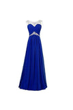 A-line Tulle Bridesmaid Evening Party Prom Ball Gown PG256 - Tirdress