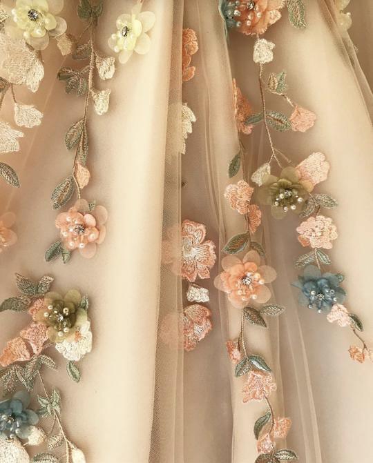 Blossom Essence Sweetheart One Shoulder Gown Prom Dress TP0828 - Tirdress