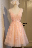 Charming Tulle Cute Homecoming Dress Short Prom Dress PG131