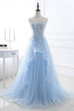 Chic Prom Dresses Sweetheart A-line Floor-length Prom Dress TP1187
