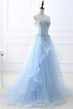 Chic Prom Dresses Sweetheart A-line Floor-length Prom Dress TP1187 - Tirdress