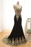 Classical V-neck Mermaid Satin  Evening Dress Prom Dresses TP0012