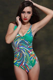 Design de mode une pièce grande taille femmes maillot de bain TZ0001