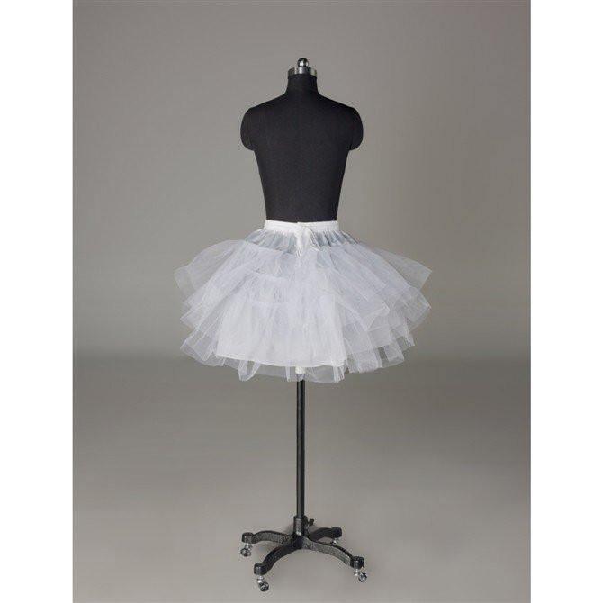 Fashion Short Wedding Dress Petticoat Accessories White LP012 - Tirdress