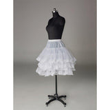 Fashion Short Wedding Dress Petticoat Accessories White LP013 - Tirdress