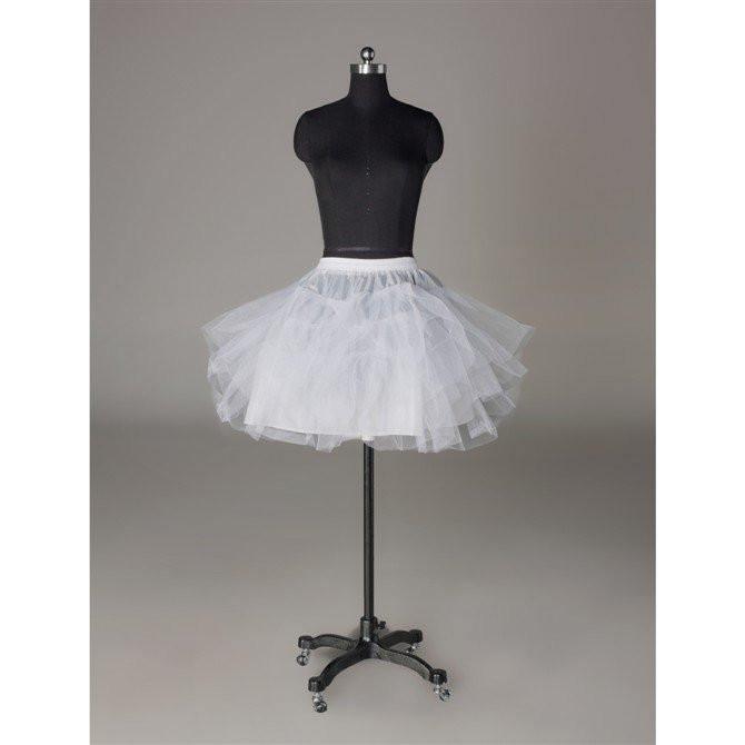Fashion Short Wedding Dress Petticoat Accessories White LP012 - Tirdress
