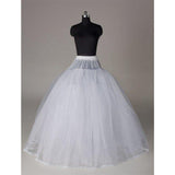 Fashion Wedding Petticoat Accessories White Floor Length LP005 - Tirdress