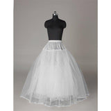 Fashion Wedding Petticoat Accessories White Floor Length LP010 - Tirdress