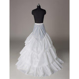 Fashion Wedding Petticoat Accessories White Floor Length LP015 - Tirdress