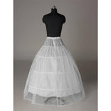 Fashion Wedding Petticoat Accessories White Floor Length LP006 - Tirdress