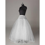Fashion Wedding Petticoat Accessories White Floor Length LP010 - Tirdress