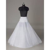 Fashion Wedding Petticoat Accessories White Floor Length LP011