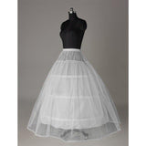 Fashion Wedding Petticoat Accessories White Floor Length LP006 - Tirdress