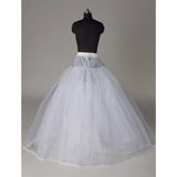 Fashion Wedding Petticoat Accessories White Floor Length LP005 - Tirdress