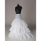 Fashion Wedding Petticoat Accessories White Floor Length LP015 - Tirdress