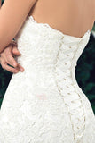 High Quality Mermaid Sweetheart Lace Appliques Wedding Dress TN0026 - Tirdress