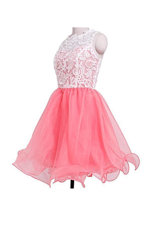 High Quality Organza Short Party Dresses Homecoming Dresses PG072 - Tirdress