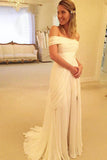 High Quality Strapless Off The Sleeves Long Wedding Dresses WD016 - Tirdress