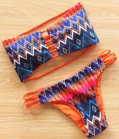 Women's Swimsuit Swimwear Lady Sexy Padded Bra Beachwear 010 - Tirdress