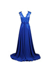 Long Bridesmaid Dress Chiffon Prom Dress Homecoming Evening Gowns BD022 - Tirdress