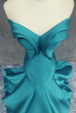 Mermaid Off Shoulder Backless Prom/Evening Dress With Ruffles PG362 - Tirdress