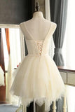 Mini Charming Tulle Short Prom Dresses Homecoming Dresses PG127 - Tirdress