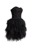 Mini Princess Strapless Homecoming Dresses Short Prom Dresses PG068 - Tirdress