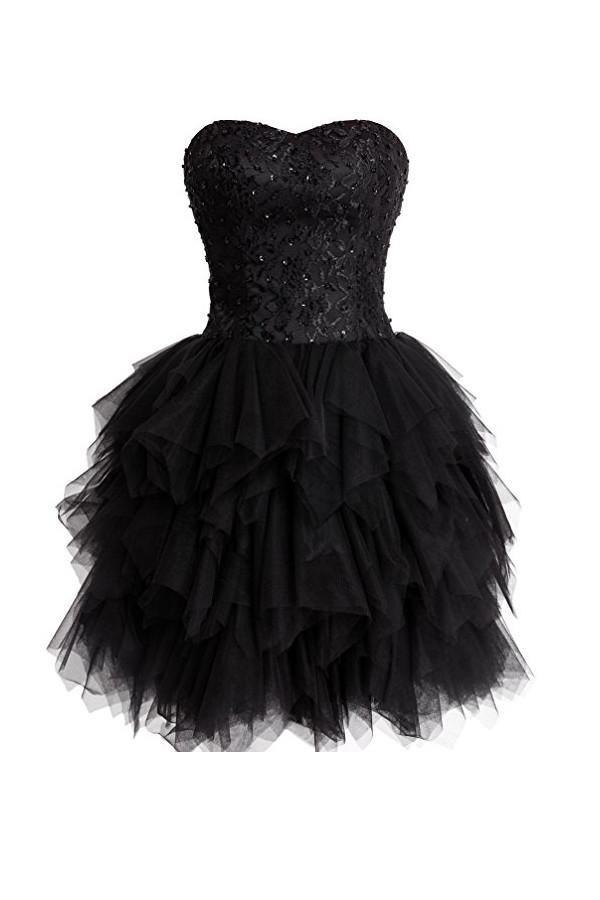 Mini Princess Strapless Homecoming Dresses Short Prom Dresses US16 / As Picture Mini Princess Strapless Homecoming Dresses Short Prom Dresses US16 / As Picture