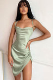 Sexy Party Dress New Vintage Fashion Suspender Halter Homecoming Dresses HD0178