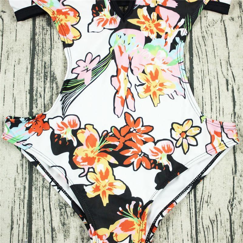 One-piece Swimsuit Summer Bikinis Bathing Swimming Suit SwimWear B002 - Tirdress