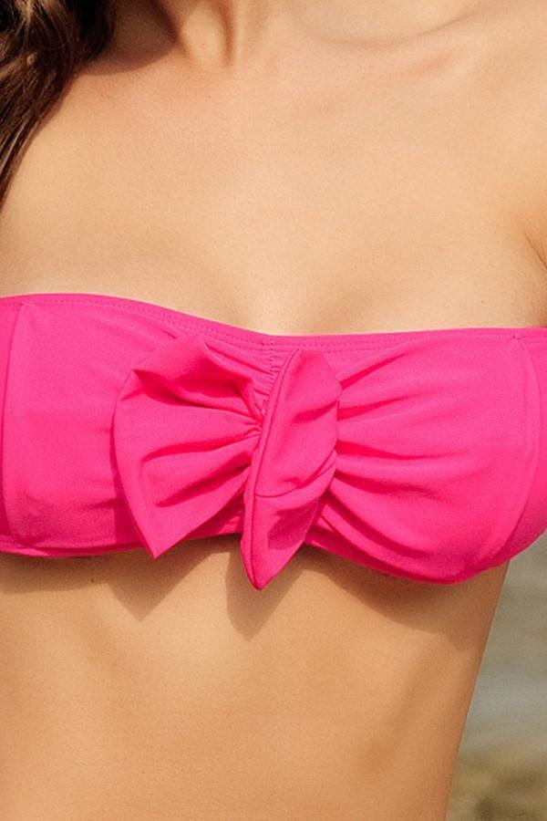 Sexy Rose Bow Swimsuit Bikini Set TZ0011 - Tirdress