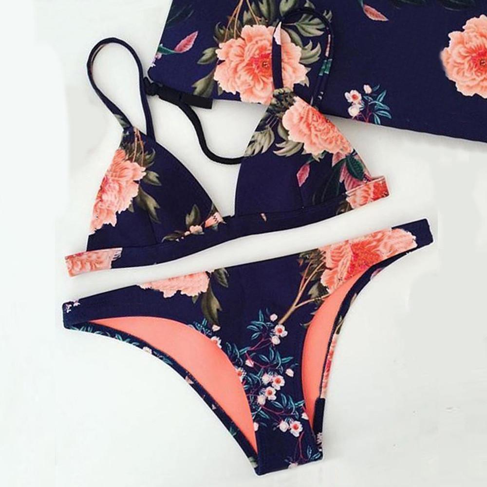 Sexy Women Push-up Padded Bra Bikini Set Swimwear Swimsuit Beachwear B028 - Tirdress