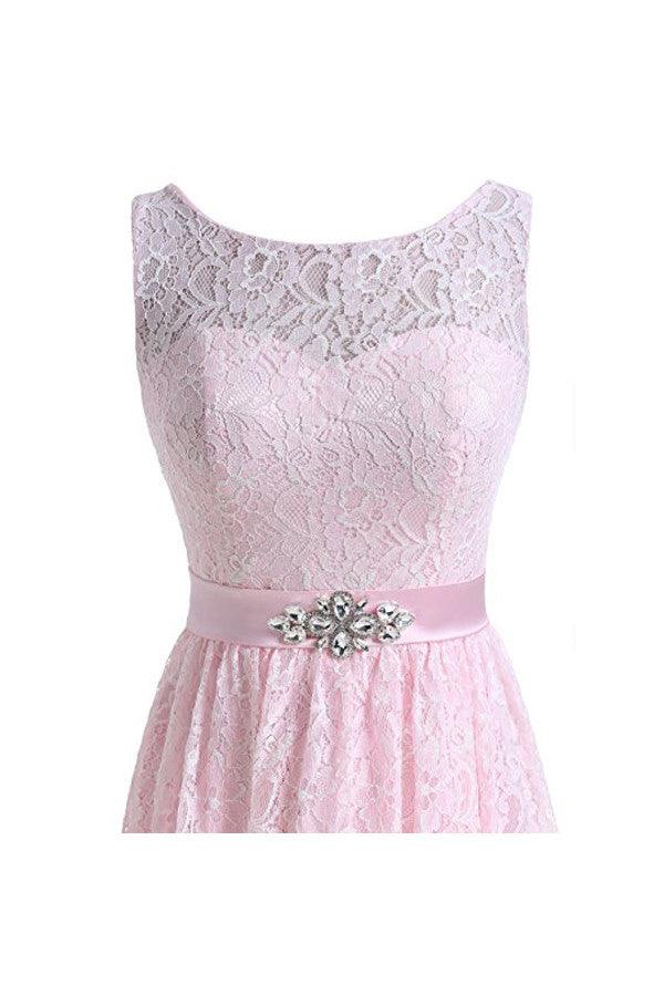 Short Lace Tulle Prom Dresses Homecoming Dresses Party Dresses TR0014 - Tirdress
