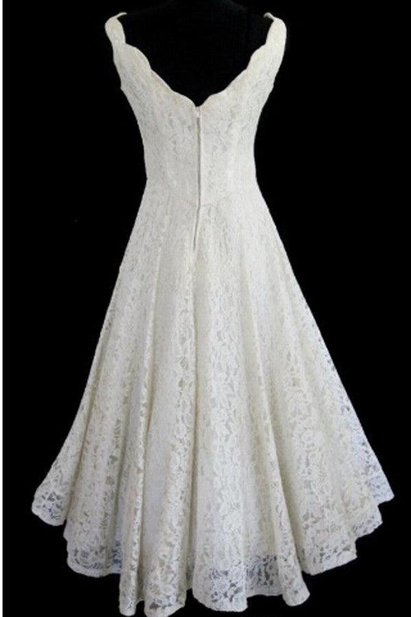pgmdress Nice Long Wedding Dresses with Chiffon A-Line/Princess Zipper US12 / As Picture
