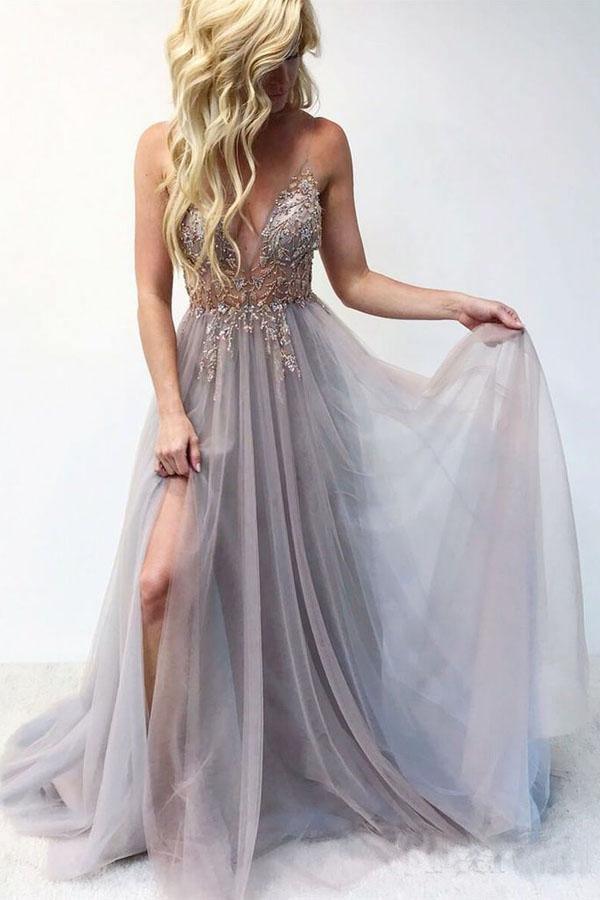 Sparkly Prom Dresses Aline Straps Long Fashion Evening Dress TP0922 US16 / Custom Color Sparkly Prom Dresses Aline Straps Long Fashion Evening Dress TP0922 US16 / Custom Color