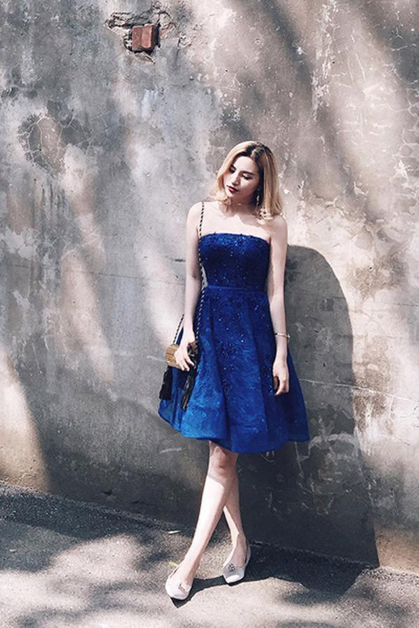 Sweet Heart Lace Short Prom Dresses Homecoming Dreses With Beading PG107 - Tirdress